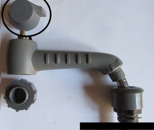 Switch button lid - lid, faucet
