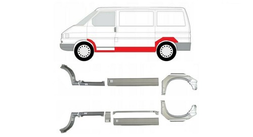 Kit soglia lamiera riparazione - kit,